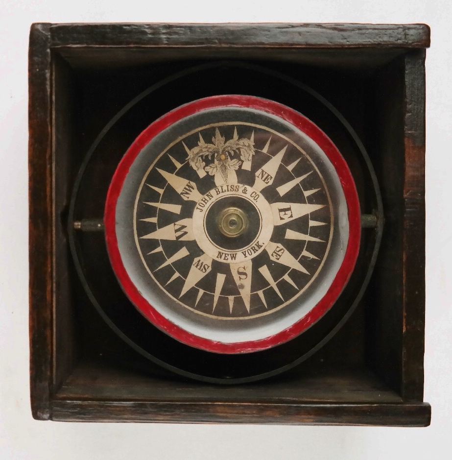Dry Card Compass – John Bliss & Co, New York, 19th Century