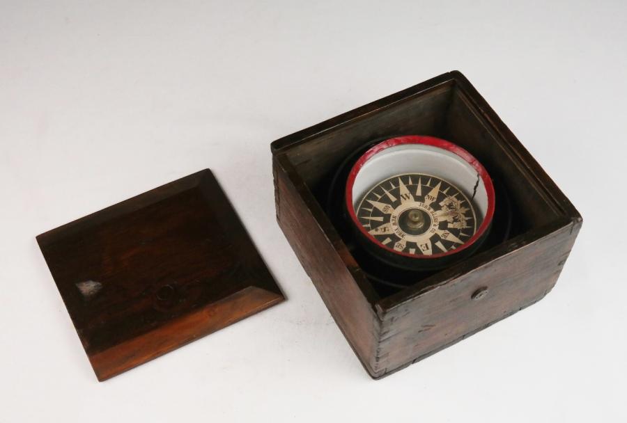Dry Card Compass – John Bliss & Co, New York, 19th Century