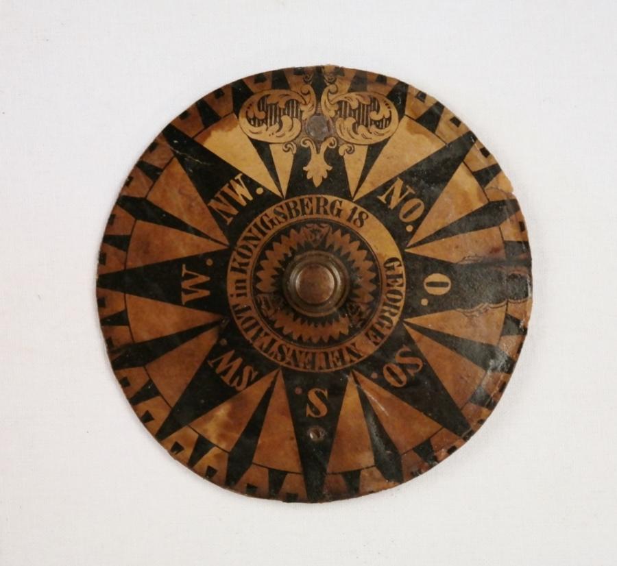 Dry Card Compass – Neuenstadt, Koningsberg (Kalinningrad – Russia), early 19th century