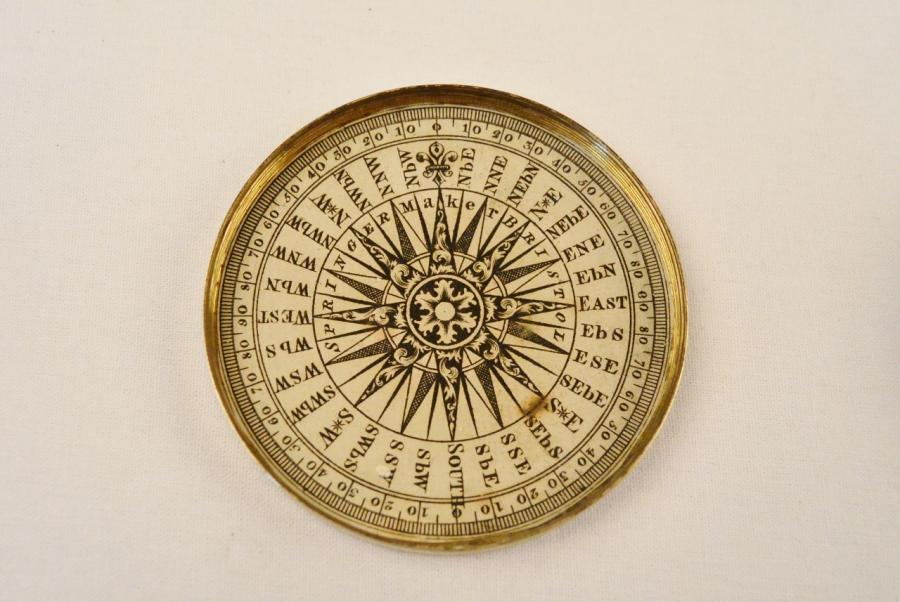 Dry Card Pocket Compass – Springer, Bristol, England, 19th century