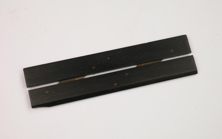 Small Parallel Ruler, brass and ebony