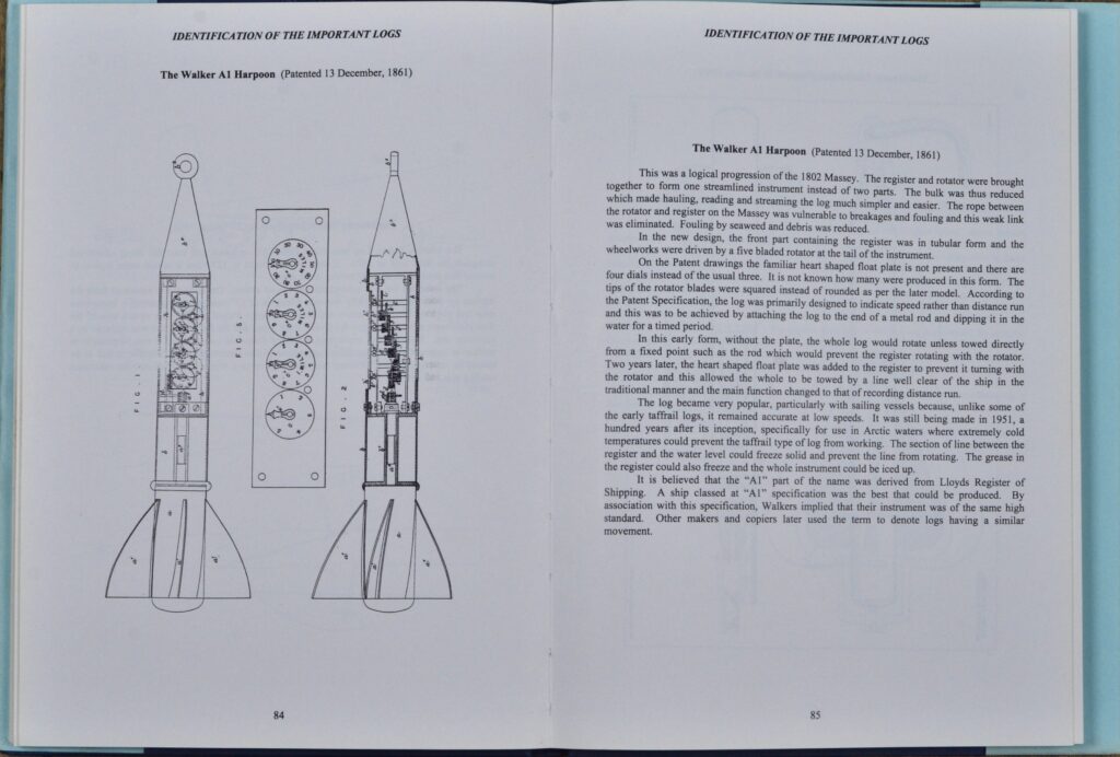 History ship-log – Distance Run, A.J. Sharp, 1999