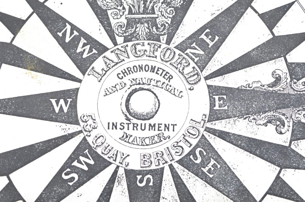 Azimuth circle – Langford, Bristol, ca. 1950