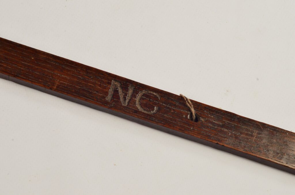 Sounding-rod dated 1781