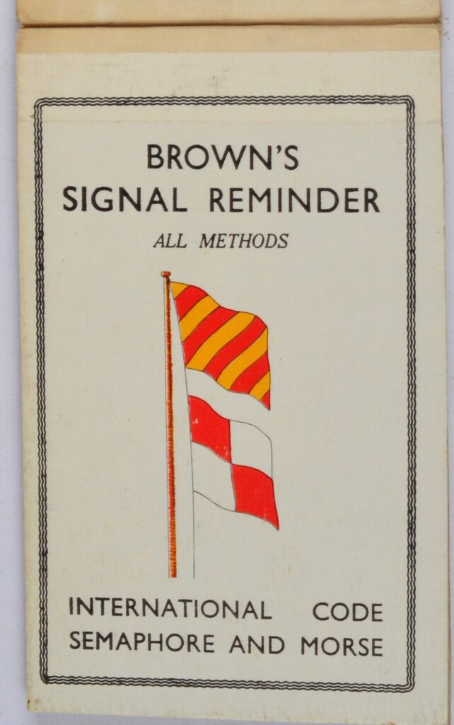 Brown’s Signal reminder – Glasgow, England, ca 1969