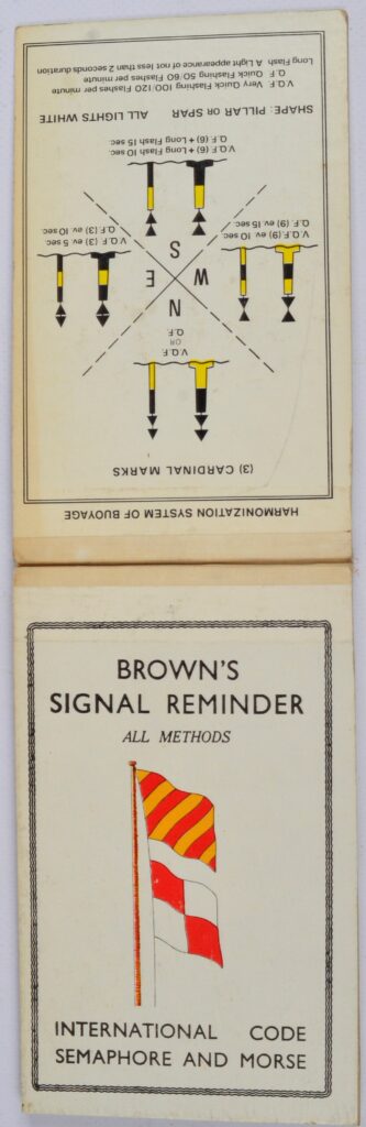 Brown’s Signal reminder – Glasgow, England, ca 1969
