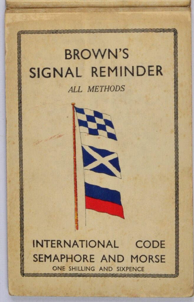 Brown’s Signal reminder – Glasgow, England, ca 1955