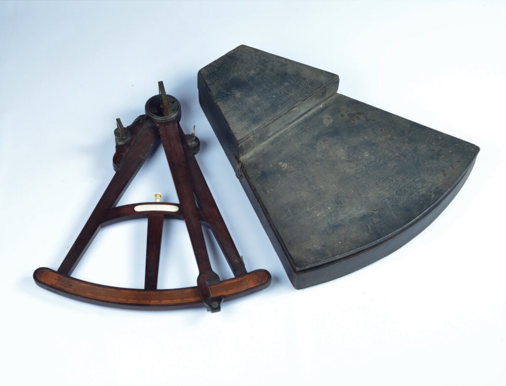 16-inch Hadley’s Quadrant (octant) – ca. 1740, England or North America