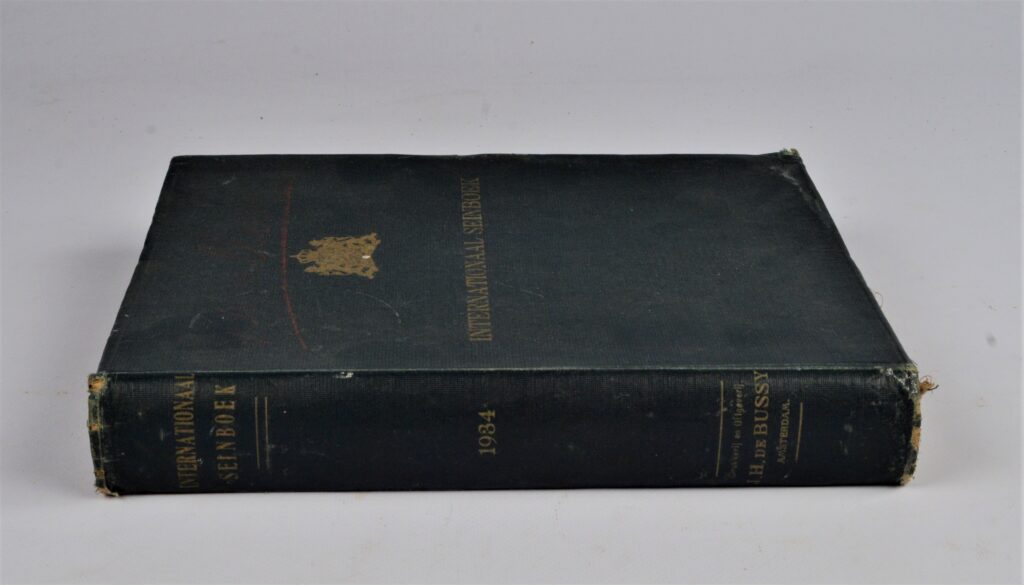 Internationaal Seinboek – Amsterdam, 1933