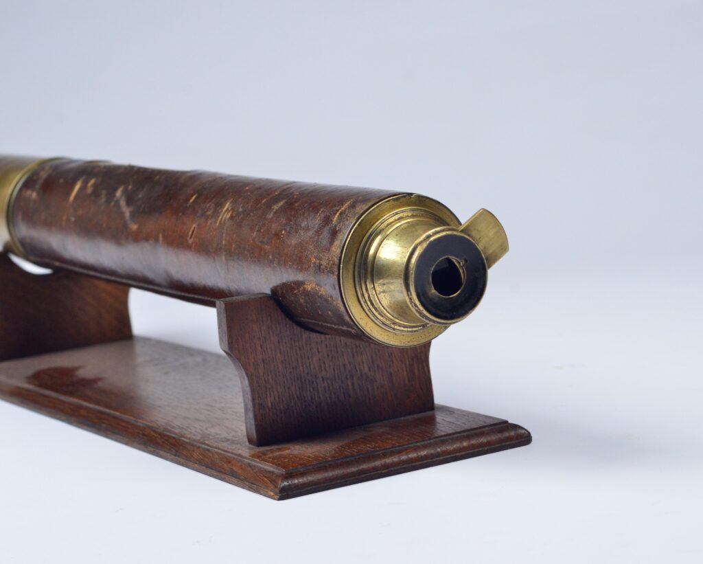Naval Telescope with Signal Flags – England, ca. 1880