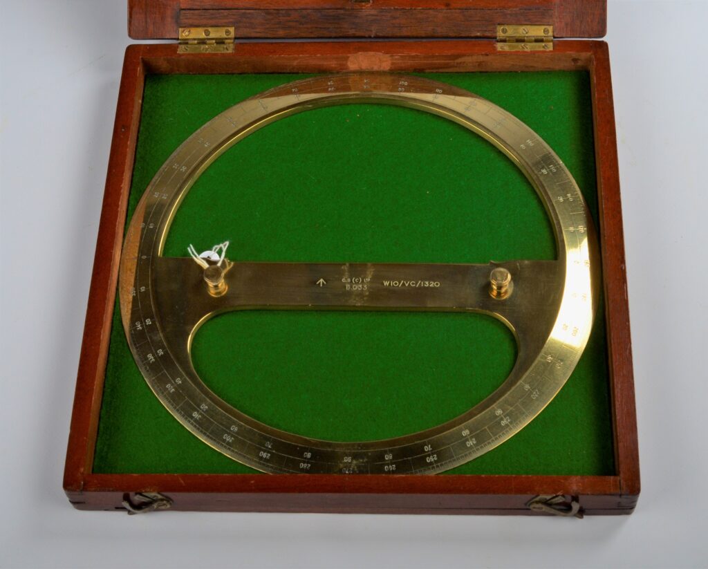 Large Circular Protractor or Navigational Plotter – Chas. Smith, 1910