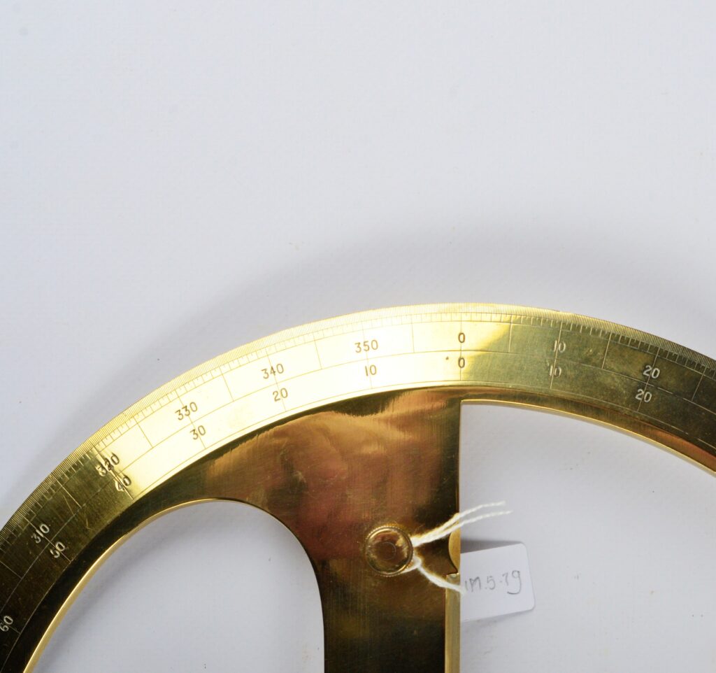 Large Circular Protractor or Navigational Plotter – Chas. Smith, 1910