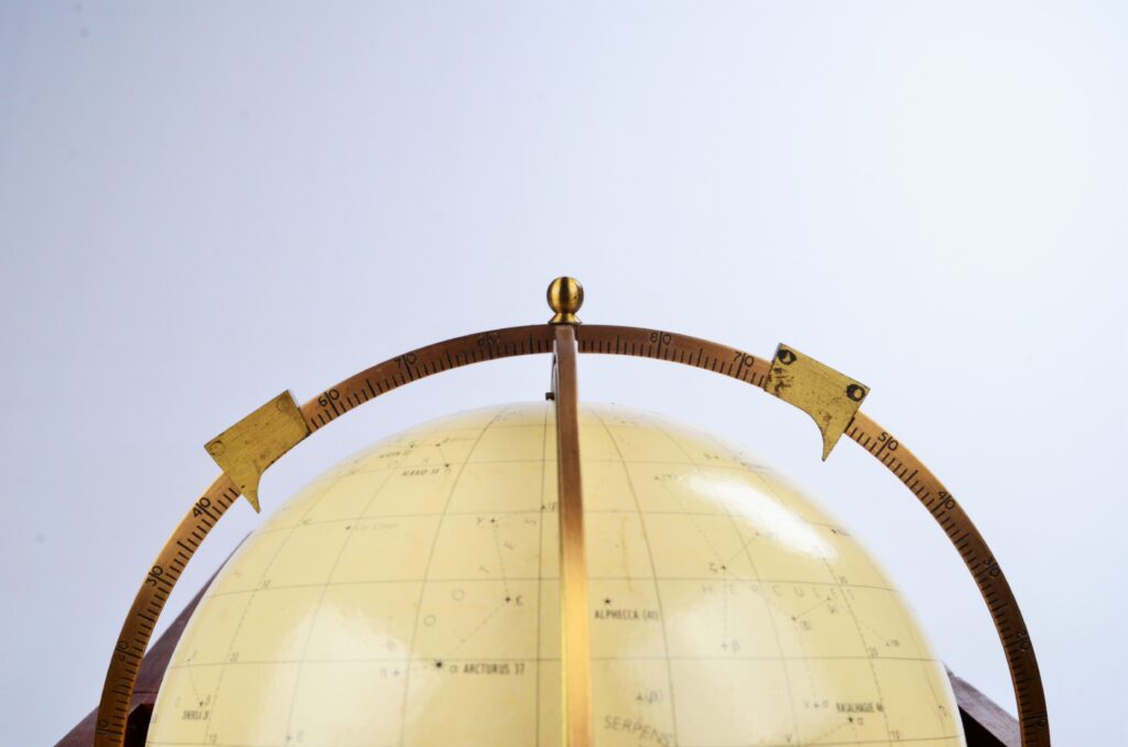 Celestial Globe, Star Finder – Hughes, London, 1975