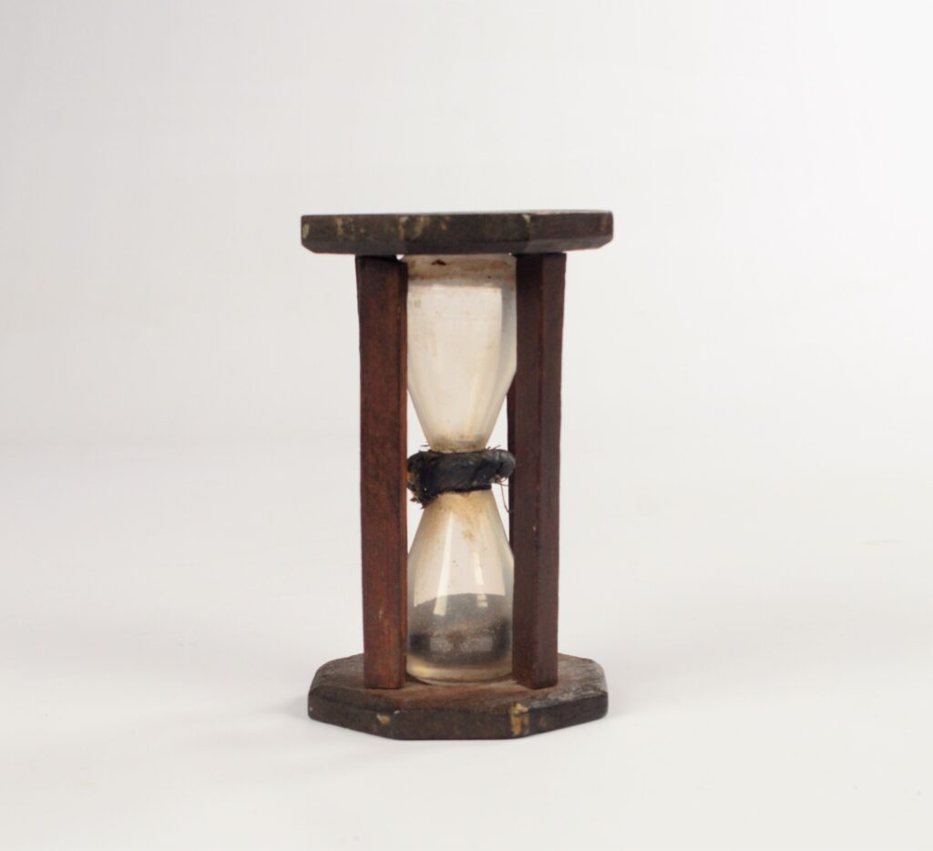 Hand log with reel, chip and hourglass – 1880/1900