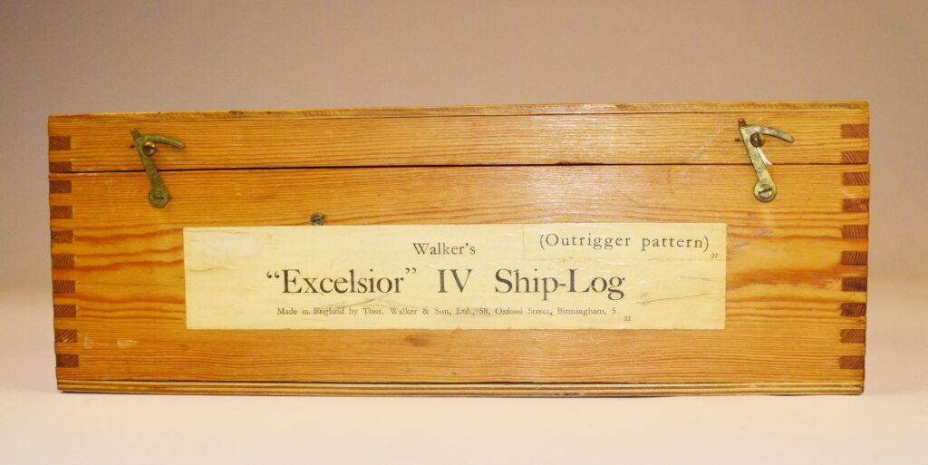 Excelsior IV Ship-log with Rotator and Speed variation Indicator – Walkers, Birmingham